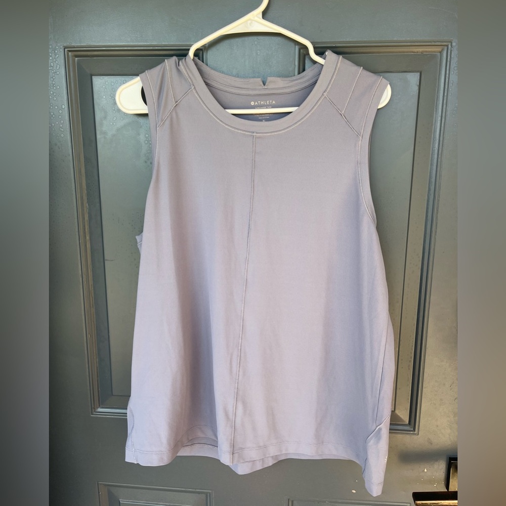 Athleta Lilac Performance Sleeveless Tank